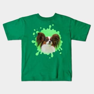 Papillon -Continental Toy Spaniel Kids T-Shirt